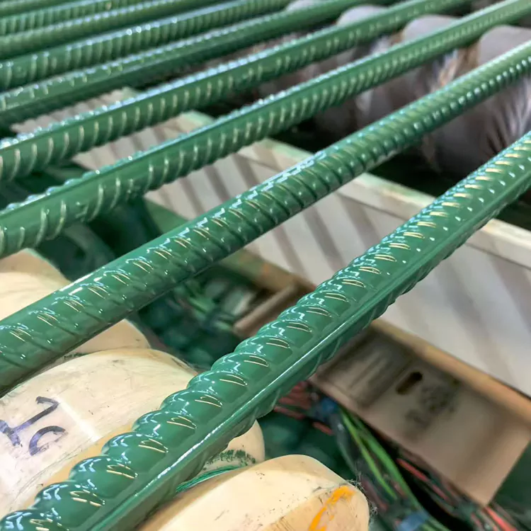 Фино валцувани стоманени пръти с покритие